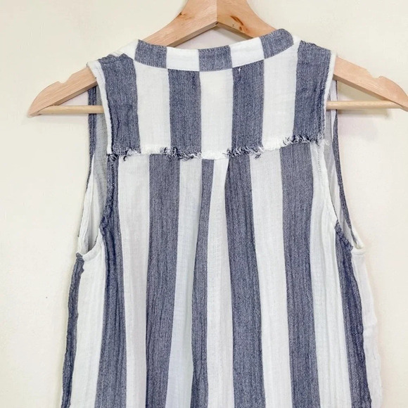 Anthropologie Cloth & Stone Striped Sleeveless Top - Picture 10 of 12